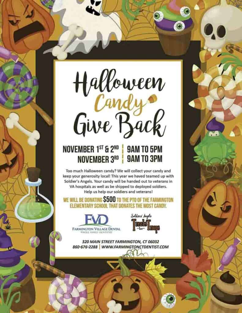 Halloween candy give back